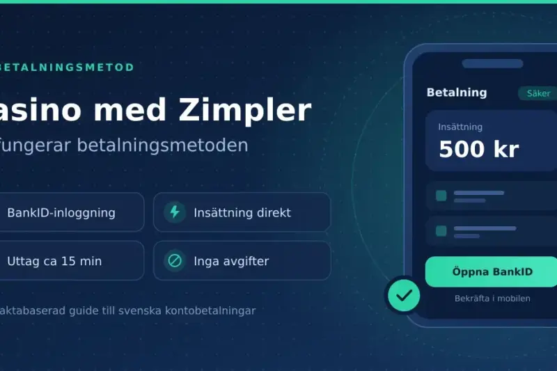 Casino med Zimpler – så fungerar betalningsmetoden