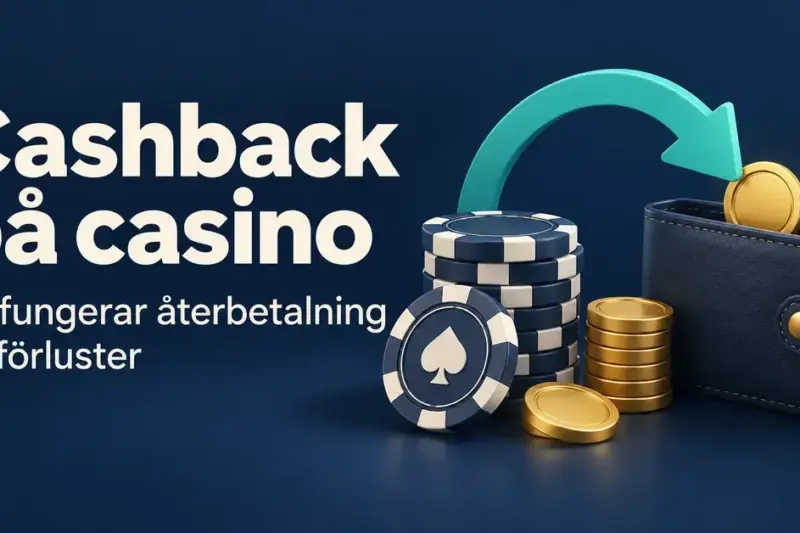 Cashback på casino – så fungerar återbetalning av förluster