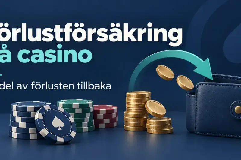 Förlustförsäkring på casino – så får du tillbaka del av förlusten