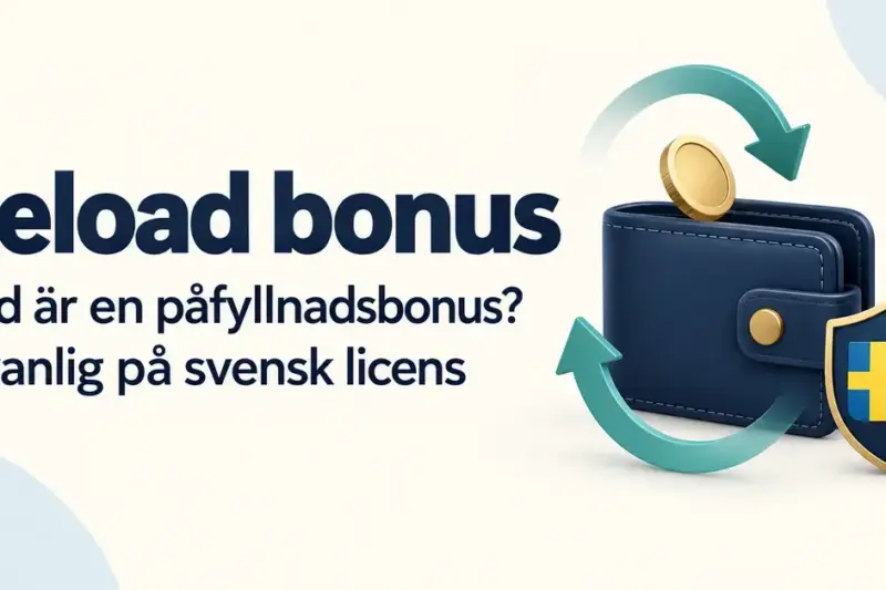 Reload bonus – vad det är och varför den är ovanlig på svensk licens